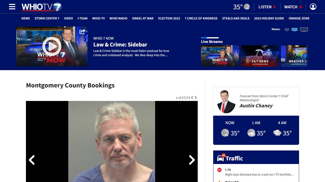 Montgomery County Inmates – WHIO TV 7 and WHIO Radio